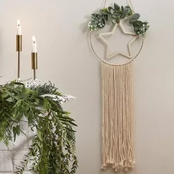 Houten Decoratiehanger Star Nordic Noel Ginger Ray