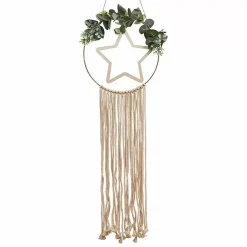 Houten Decoratiehanger Star Nordic Noel Ginger Ray