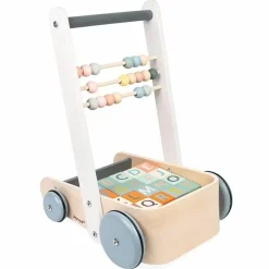 Houten Loopwagen Blokken Abc Sweet Cocoon Janod