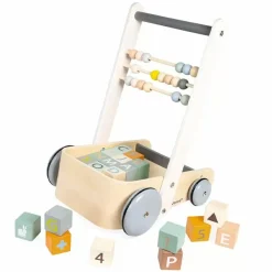 Houten Loopwagen Blokken Abc Sweet Cocoon Janod