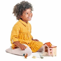 Houten Poppenhuis Kippenhok Tender Leaf Toys