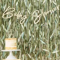 Houten Slinger Babyshower Botanical Baby Ginger Ray