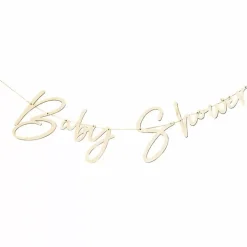 Houten Slinger Babyshower Botanical Baby Ginger Ray