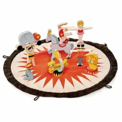 Houten Stapelblokjes Circus Incl. Opbergzak Tender Leaf Toys