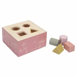 Houten Vormenstoof Flowers Little Dutch