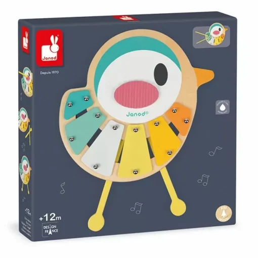 Houten Xylofoon Vogel Pure Janod