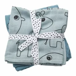 Hydrofiele Doeken Xl Contour Blauw (2St) Done By Deer