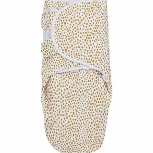 Inbakerdoek Swaddlemeyco Cheetah Honey Gold (0-3M) Meyco