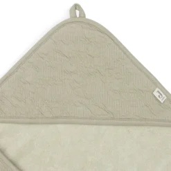 Jollein Baby Badcape Soft Waves Olive Green