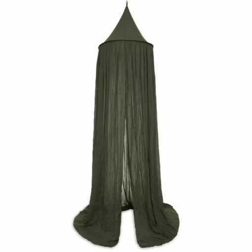 Jollein Bedhemel Vintage Leaf Green
