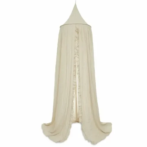Jollein Bedhemel Vintage Ruffle Nougat