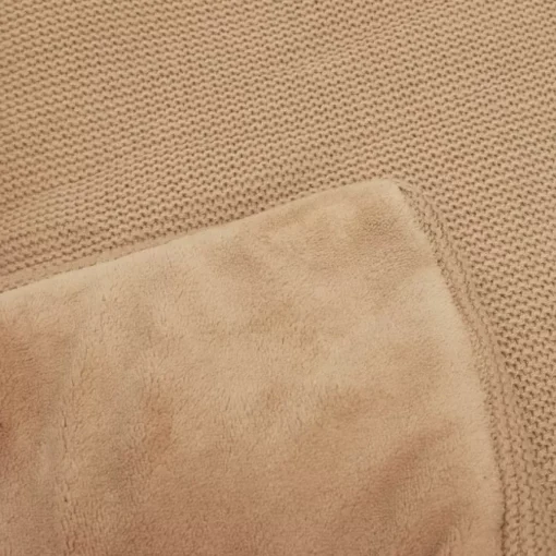 Jollein Boxkleed Basic Knit Biscuit 80X100Cm