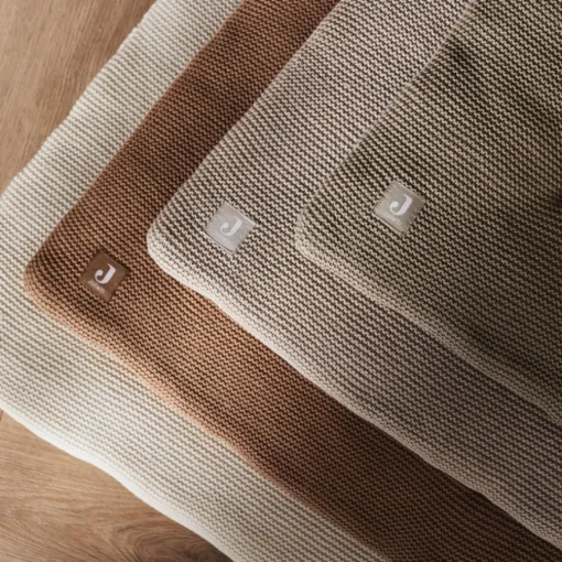 Jollein Boxkleed Basic Knit Olive Green 75X95Cm
