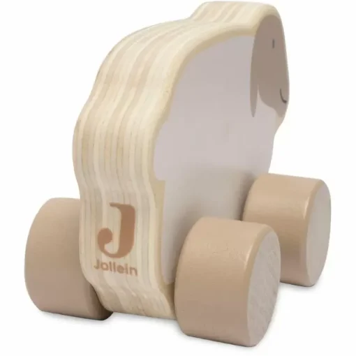 Jollein Houten Speelgoedauto Farm Lamb