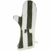 Jollein Lange Washand Stripe Terry Leaf Green