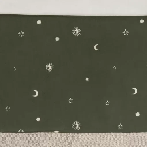 Jollein Ledikantlaken Stargaze Leaf Green