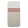 Jollein Ledikantlaken Wrinkled Cotton Rosewood
