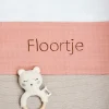 Jollein Wieglaken Hydrofiel Roze Met Naam