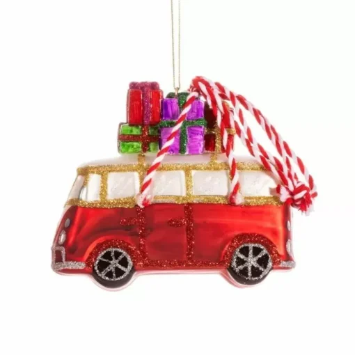 Kersthanger Camper Met Cadeaus