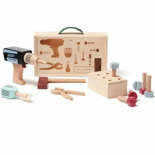 Kids Concept Houten Gereedschapskoffer Kid'S Hub