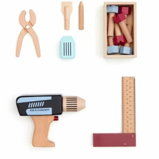 Kids Concept Houten Gereedschapskoffer Kid'S Hub