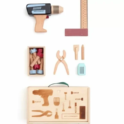 Kids Concept Houten Gereedschapskoffer Kid'S Hub