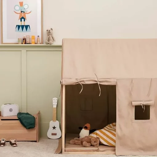 Kids Concept Speelhuis Beige