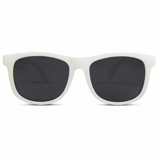 Kinderzonnebril Wayfarer Wit (0-2J) Hipsterkid