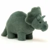 Knuffel Fossilly Triceratops Groen (17 Cm) Jellycat