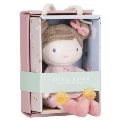 Knuffelpop Rosa (10Cm) Little Dutch