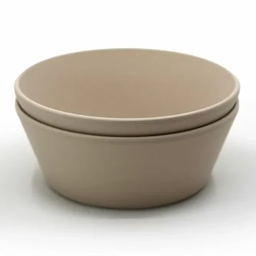 Kommen Rond Vanilla (2St) Mushie