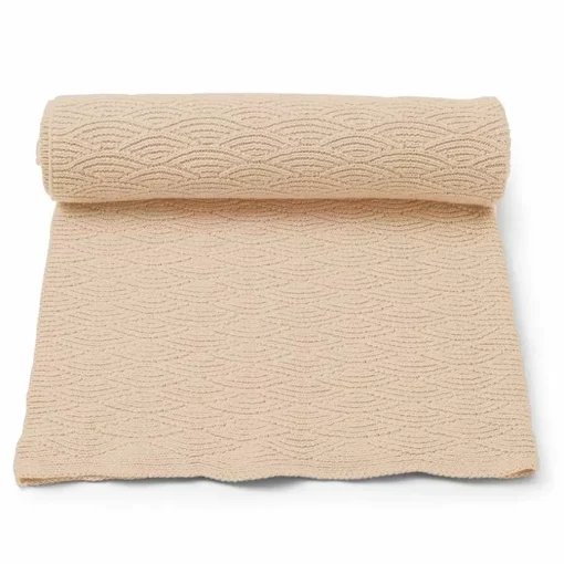 Konges Slojd Deken Pointelle Ivory Cream