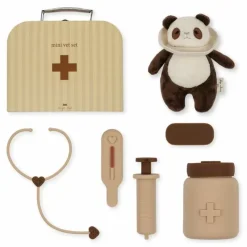 Konges Slojd Dokterskoffer Panda Beige