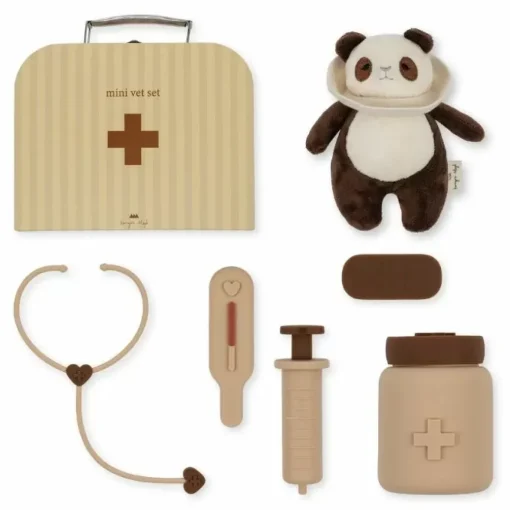 Konges Slojd Dokterskoffer Panda Beige