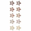 Konges Slojd Haarclipjes Star Glitter Rose (10St)