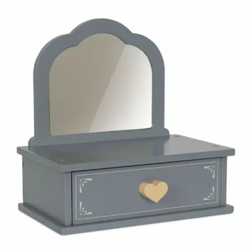 Konges Slojd Houten Make-Up Spiegel Met Lade