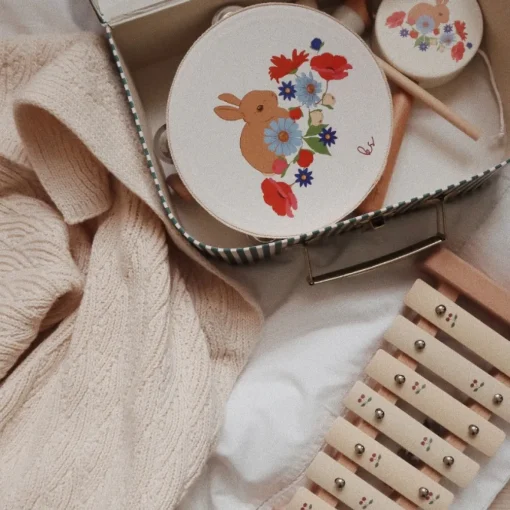 Konges Slojd Houten Muziekset Bunny Tokki