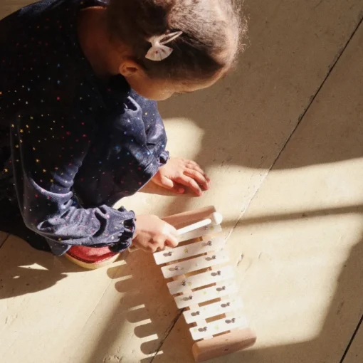 Konges Slojd Houten Xylophone Lemon