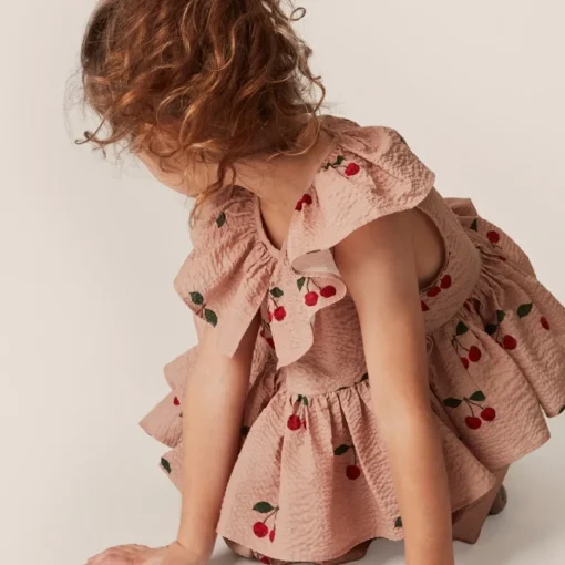 Konges Slojd Jurk Lunella Ma Grande Cerise Blush