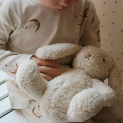 Konges Slojd Knuffel Met Licht En Geluid Bunny Off-White