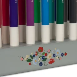 Konges Slojd Markers In Houten Blok (24St)