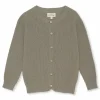 Konges Slojd Vest Valkan Pearl Knit Laurel Oak
