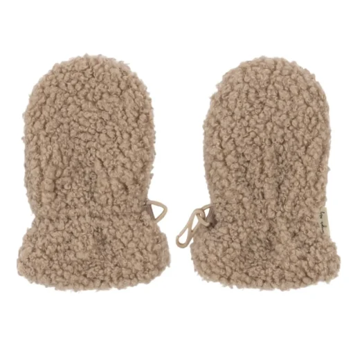 Konges Slojd Want Grizz Teddy Oxford Tan