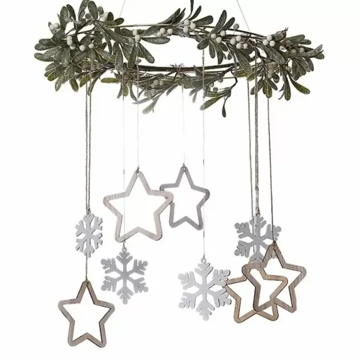 Kroonluchter Stars & Mistletoe Nordic Noel Ginger Ray