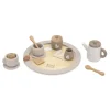 Label-Label Houten Thee Servies Nougat
