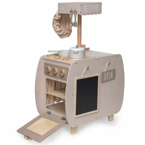 Label-Label Wood Houten Speelkeuken Nougat