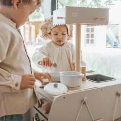 Label-Label Wood Houten Speelkeuken Nougat