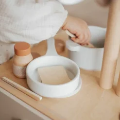 Label-Label Wood Houten Speelkeuken Nougat