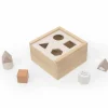 Label-Label Wood Houten Vormenstoof Nougat
