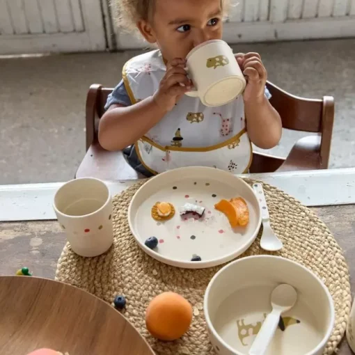 Lassig Little Mateys Spicy Orange Bord - Functioneel En Kindvriendelijk